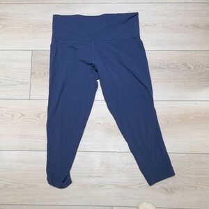 Athleta Navy Blue Leggings